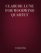 Clair de Lune for Woodwind Quartet P.O.D. cover